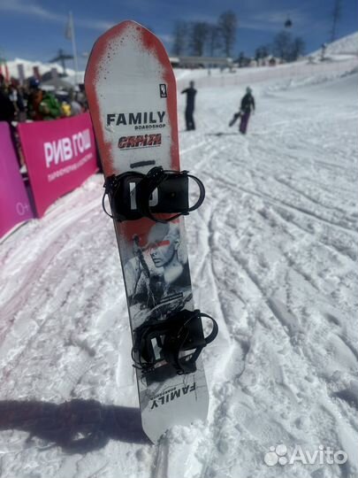 Сноуборд 153см capita ultrafear + крепления union