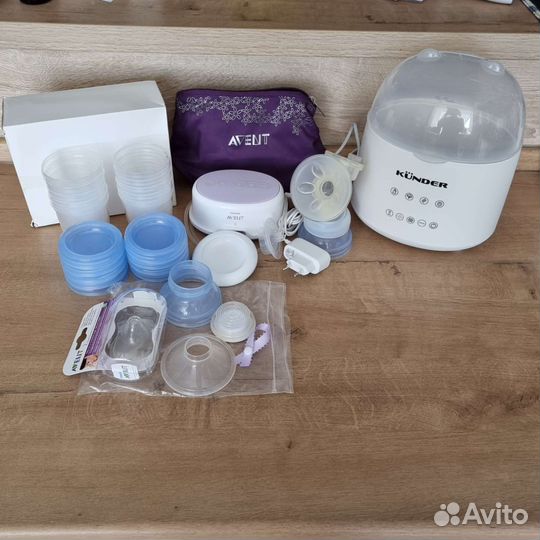 Молокоотсос avent электрический