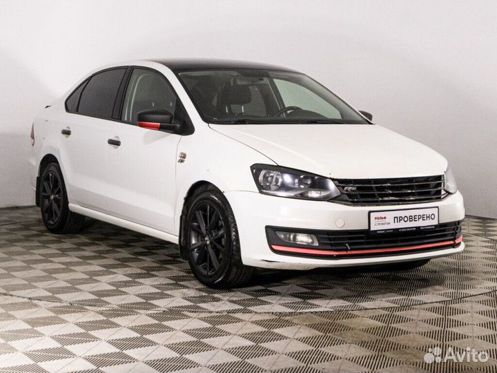 Volkswagen Polo 1.6 МТ, 2015, 166 336 км