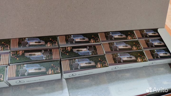 Сувенирные спички Mercedes Benz