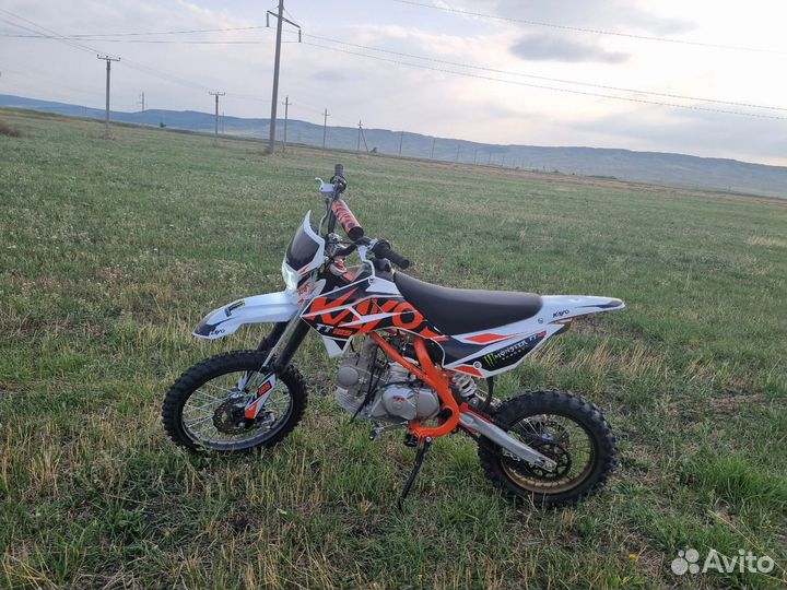 Питбайк kayo tt125 EM