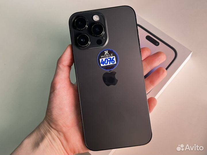 89% iPhone 14 Pro Max 256Gb Black сим+есим