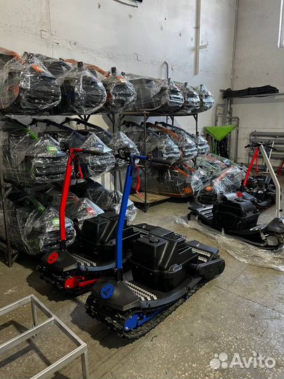 Мотосноуборд мощный 8 л.с