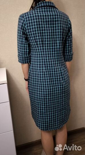 Платье женское в клетку