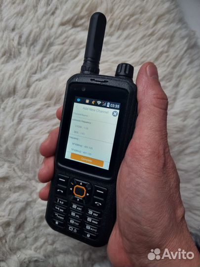 Радиостанция Inrico T298S, UHF + Android 4G