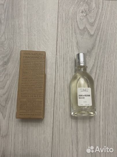 Духи zadig & viltaire тестер 67ml