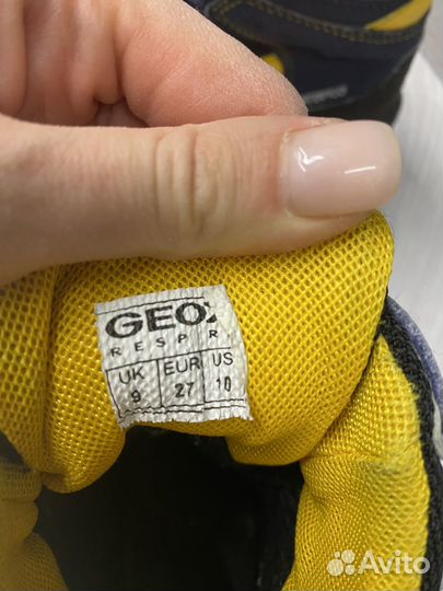 Зимние ботинки geox 27