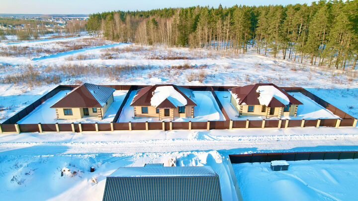 Коттедж 100 м² на участке 6 сот.