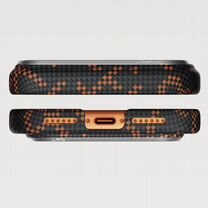 Pitaka iPhone 17 Pro Max Leaping - Orange Black, Москва