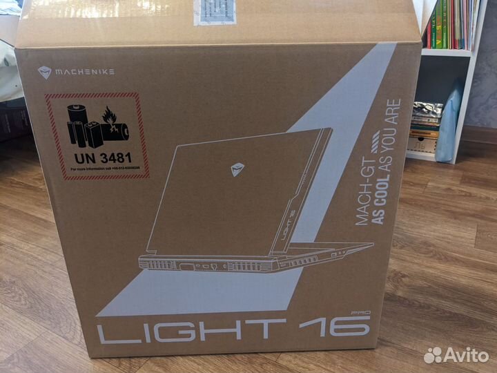 Ноутбук machenike light 16 pro(4060/r7 7735h/16gb)