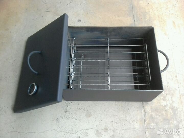 Коптильня с термометром