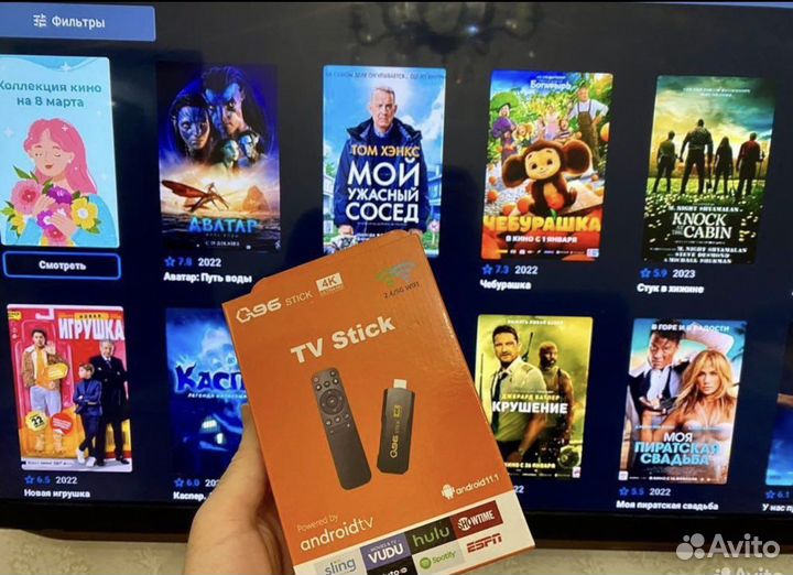 Приставка Smart TV Android Стик аналог Xiaomi NEW