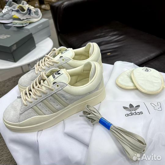 Кроссовки Adidas Campus 00s x Bad Bunny черные