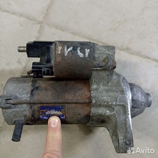 Стартер на toyota corolla 150 2zr