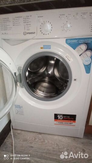 Стиральная машина бу indesit 4кг