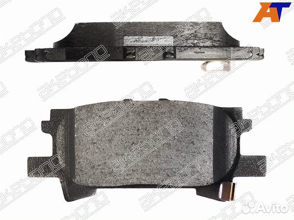 Колодки тормозные задние lexus RX350