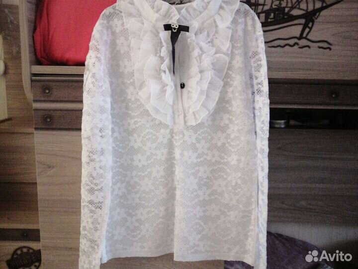 Блузка школьная 152