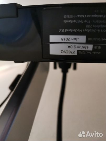 Монитор philips 276E 27 дюймов идеальное состояние