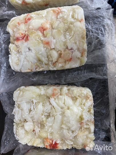 Салатное мясо камчатского краба