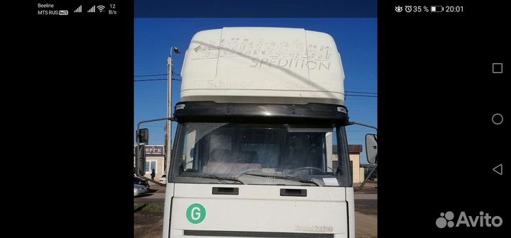 Спальник iveco evro-cargo