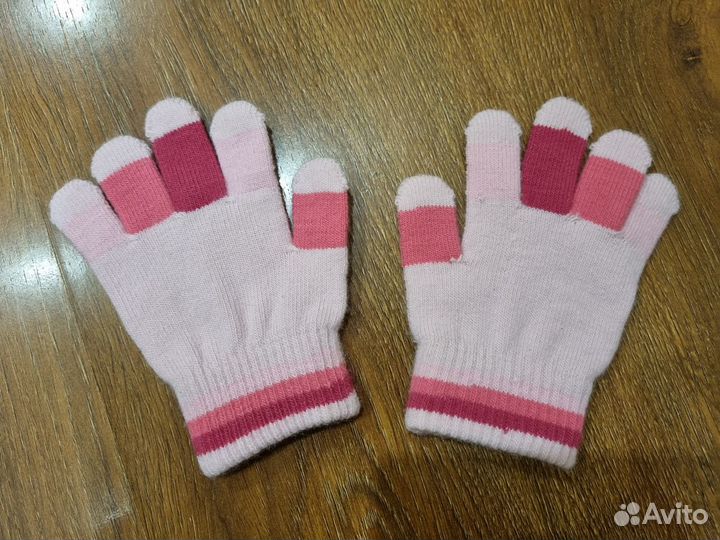 Перчатки для девочки 2-4 годика