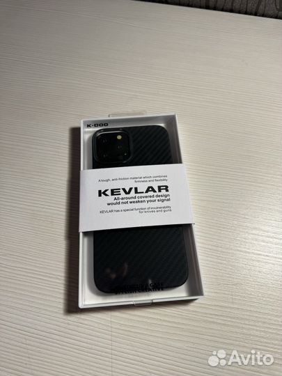 Новый чехол на iPhone 12 Pro Max Kevlar