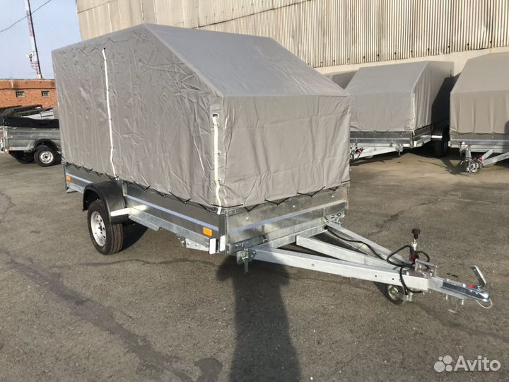 Прицеп Экспедиция 3,40х1,35 с тентом
