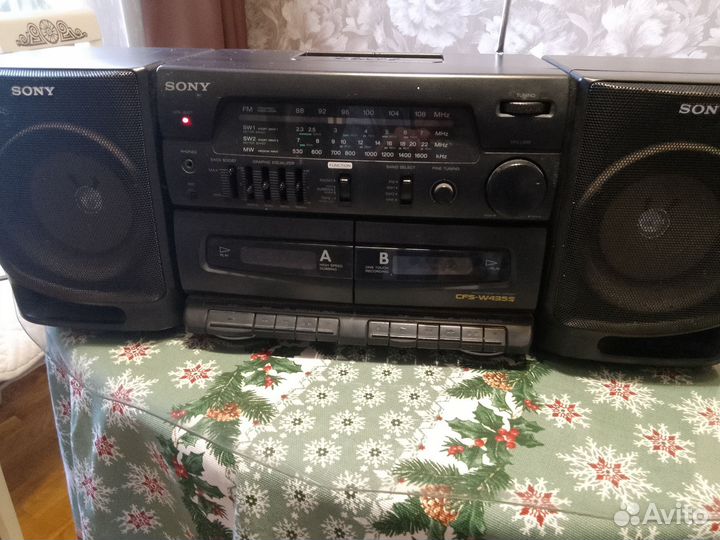 Магнитофон sony