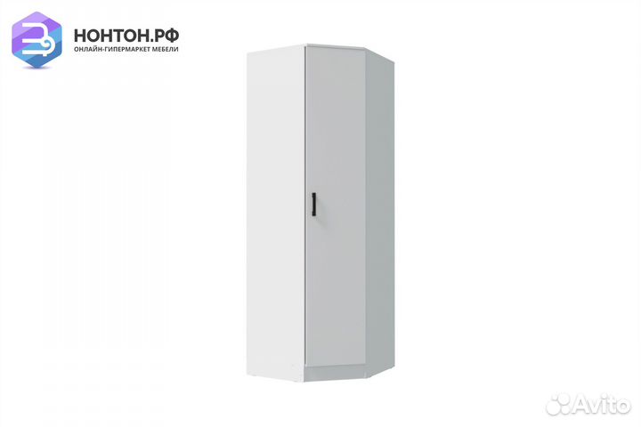 Шкаф угловой Эра белый гладкий