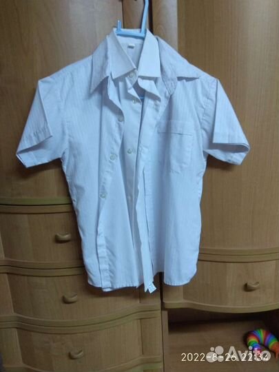 Рубашки школьные р.116-164, есть и другие