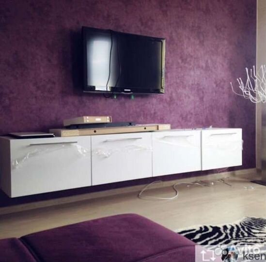 Подвесная тумба под тв