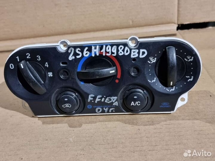 Блок управления печкой Ford Fusion Fiesta