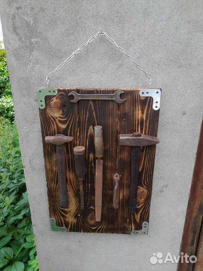 Настенное панно в стиле лофт