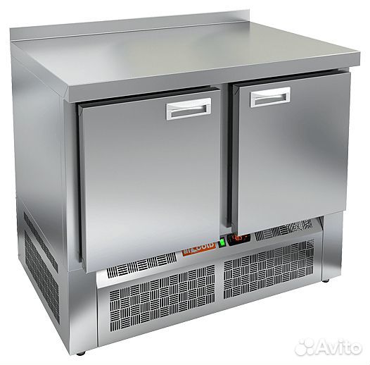 Стол холодильный hicold SNE 11/TN с бортом