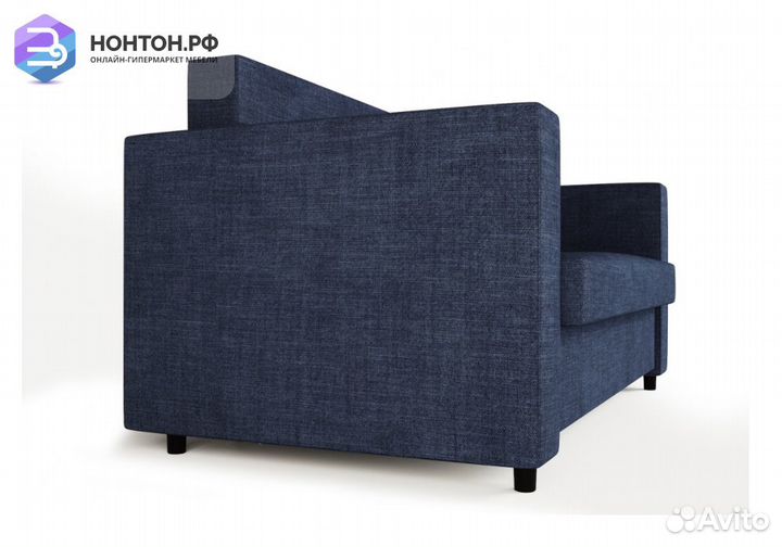 Диван еврокнижка Алекс 1 синий