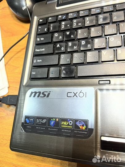 Игровой ноутбук msi