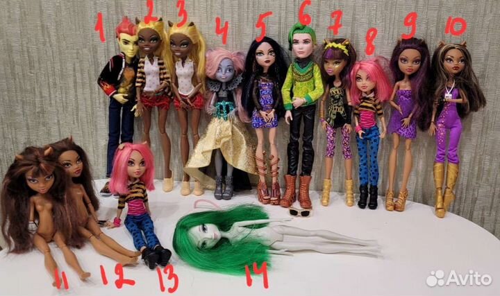 Куклы монстер хай, monster high