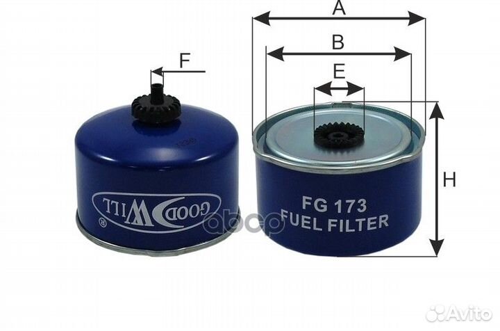 Фильтр топливный land rover discovery/range ROV