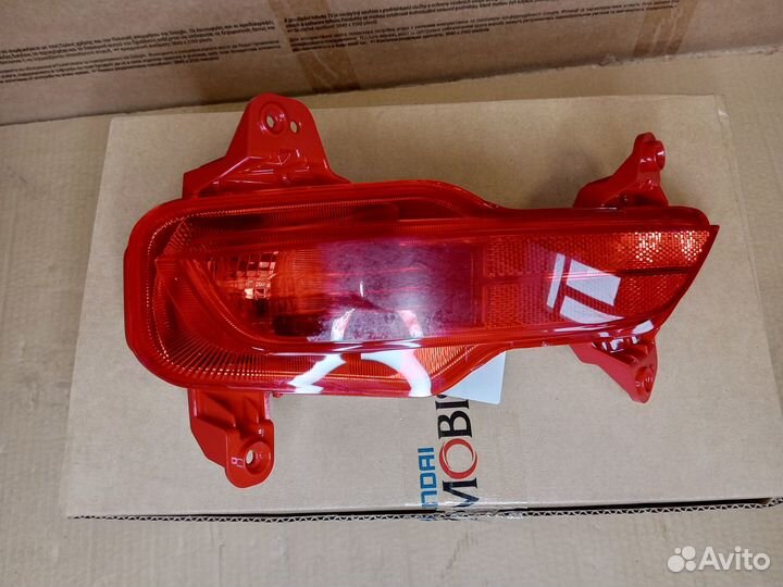 Фонарь задний противотуманный левый Kia RIO 2017)