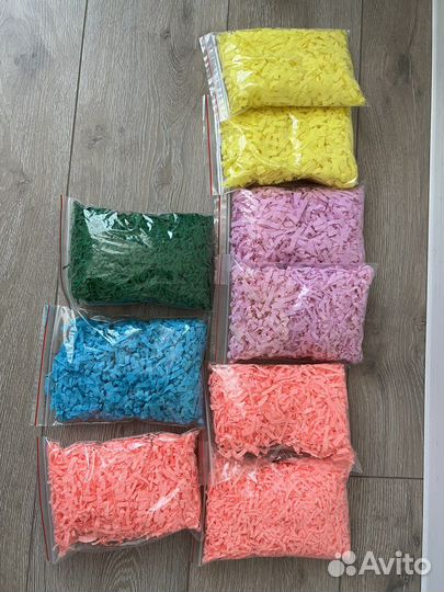 Бумажный наполнитель для подарков