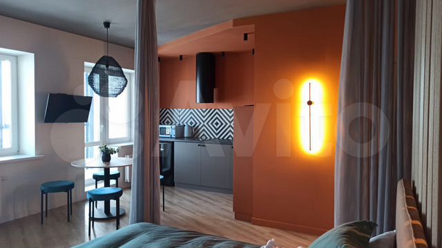 Квартира-студия, 42 м², 17/17 эт.