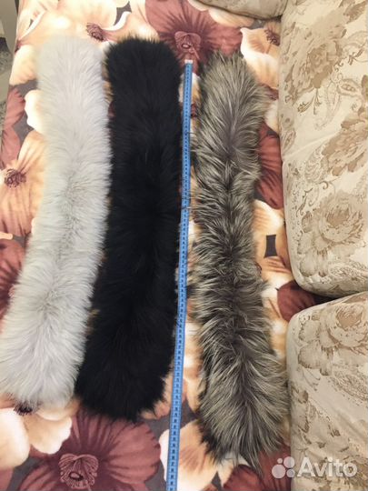 Меховая опушка воротник мех натуральный