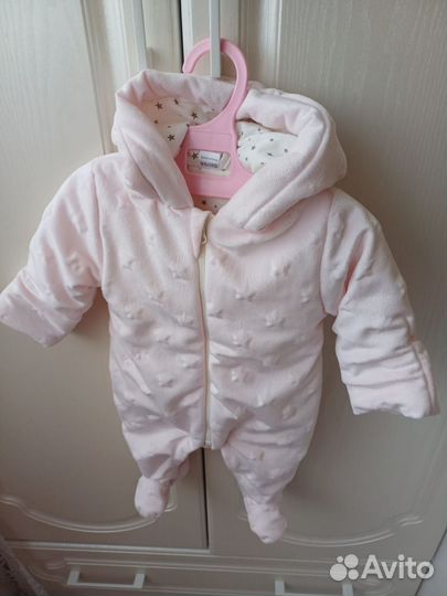 Комбинезон утепленный размер 62