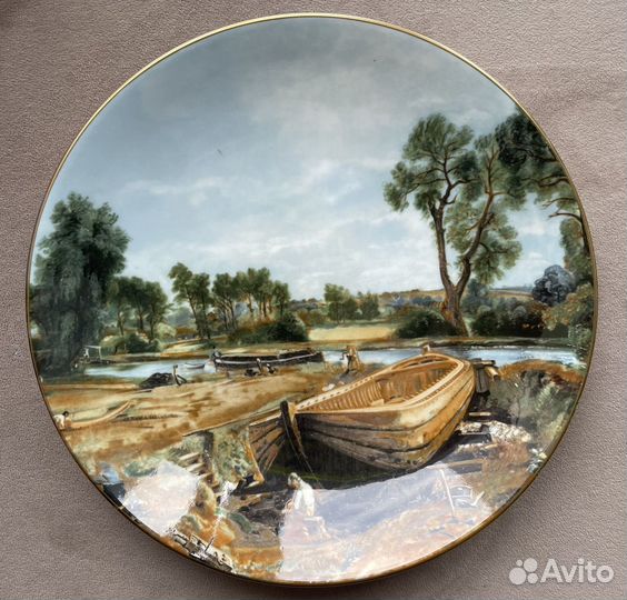 Винтажная тарелка John Constable