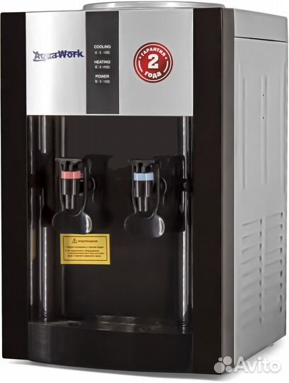 Кулер для воды Aqua Work 16-TR серебро-черный комп
