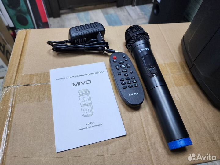 Колонка портативная Mivo MD-654 караоке