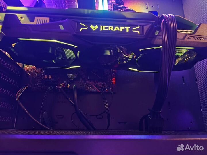 Игровой компьютер Xeon E5-1650v3+RX580 2048SP 8GB