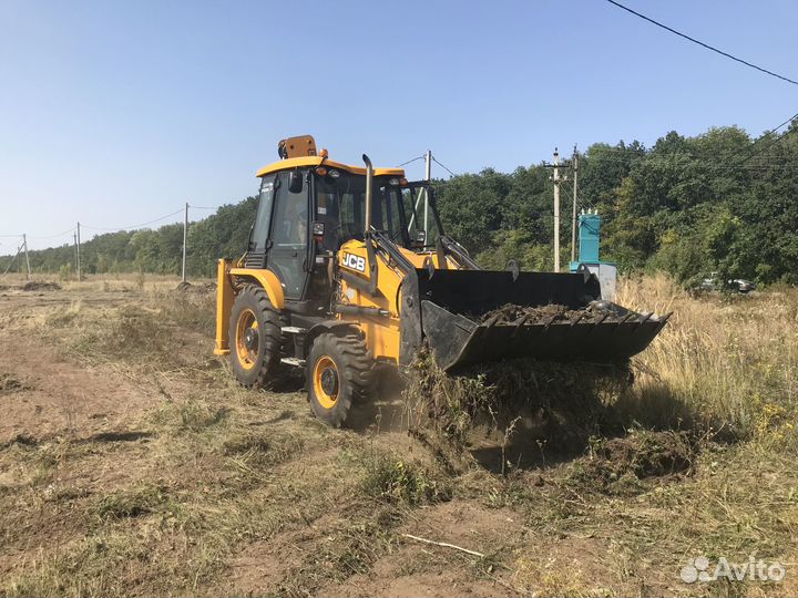 Услуги экскаватора погрузчика jcb