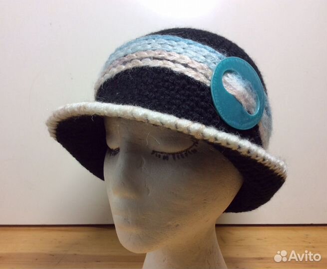 Очаровательная шляпка с пряжкой, р-р 54-57, арт181