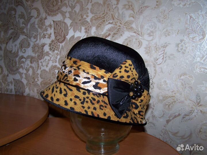 Шляпа фетровая женская